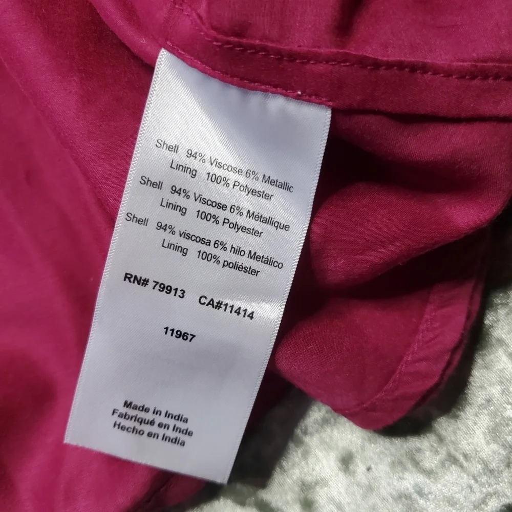 A Pea In The Pod Maternity Summer Ruffle Dress Size: M - Picture 7 of 12